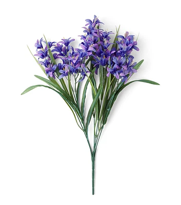 20" Purple Agapanthus Leaves Bush by Bloom Room