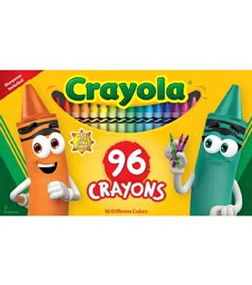 Crayola 96ct Big Box of Crayons With Sharpener