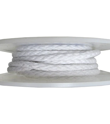 White Braided Cord Trim