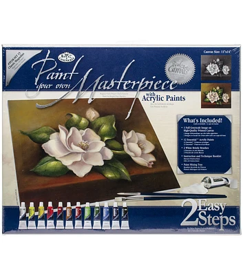 Acrylic Paint Your Own Masterpiece Kit 11''x14'' Magnolia