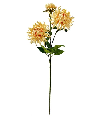 27.5" Fall Light Orange Mum Stem by Bloom Room