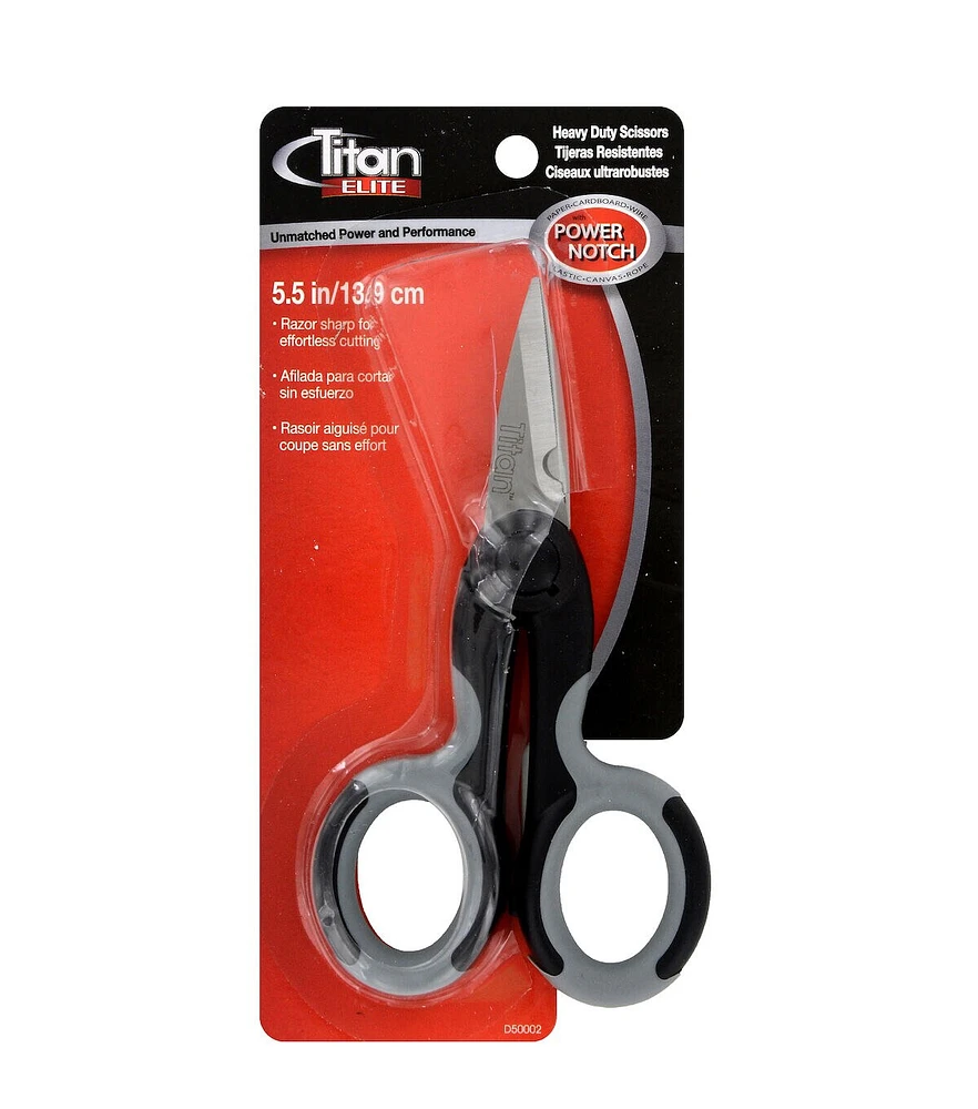 Titan Heavy Duty Scissor With Power Notch