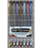 Gel X Treme Gel Pens 7pc/Set Metallic 0.7mm