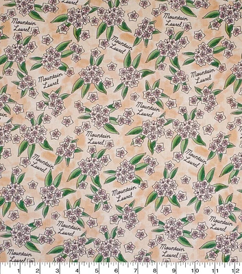 Pennsylvania Cotton Fabric State Flower