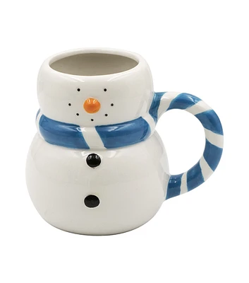 5" Christmas Ceramic Snowman Mug