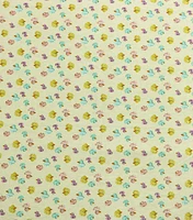 Rubber Ducks on Yellow Super Snuggle Flannel Fabric