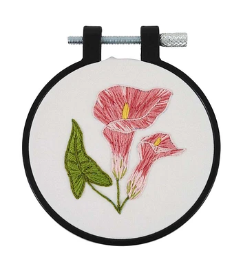 Bucilla 3" Delicate Lily Embroidery Kit