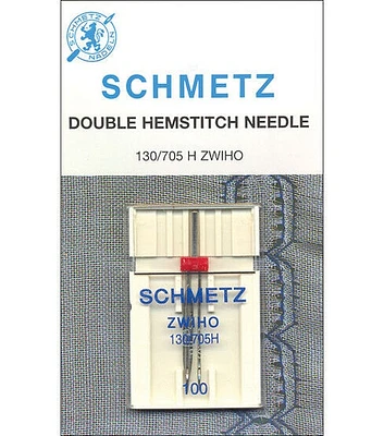 Schmetz Double Hemstitch Needle 1 pk Size 16/100