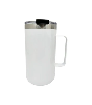 20oz White Sublimation Mug by Happy