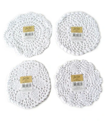 Fab Lab 6" White Doilies 1pc