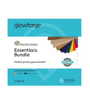 Glowforge 3 Sheet Essentials Bundle