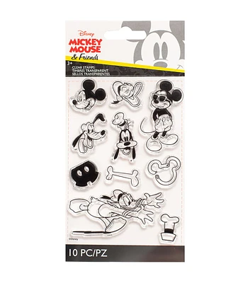 Disney Mickey Friends Clear Stamp Set