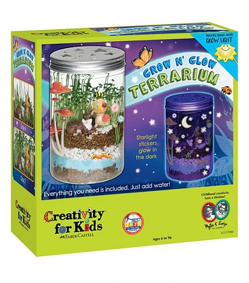 Creativity For Kids Grow 'N Glow Terrarium Kit