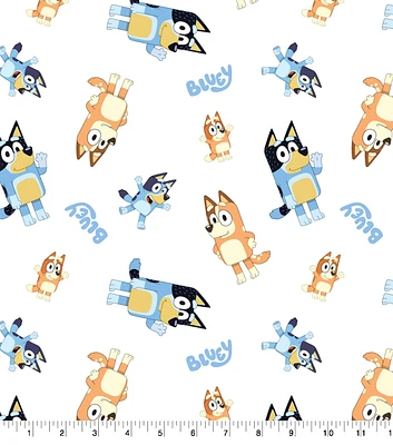 Bluey & Family Cotton Fabric