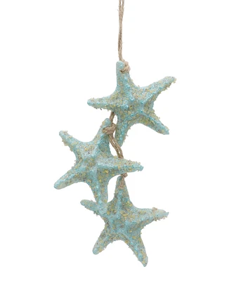 7" Christmas Starfish Cluster Ornament by Place & Time