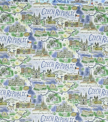 Czech Republic Cotton Fabric