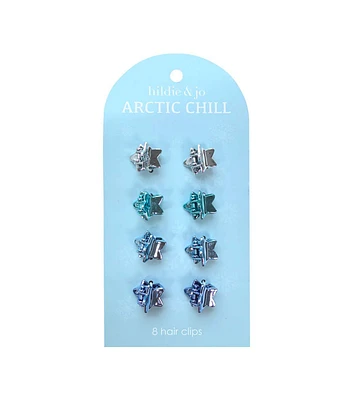 8ct Christmas Mini Star Hair Claws by hildie & jo