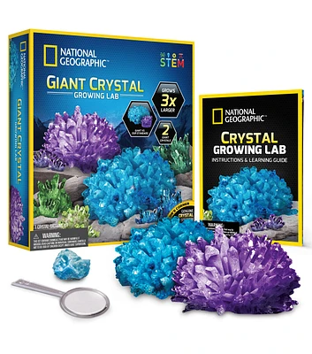 National Geographic 2ct Giant Crystal Growing Lab Kit