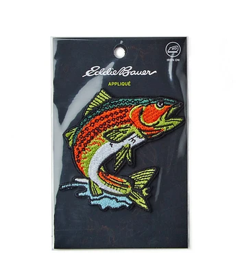 Eddie Bauer 3" Fish Iron On Patch