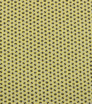 Honeycomb Bees Super Snuggle Flannel Fabric