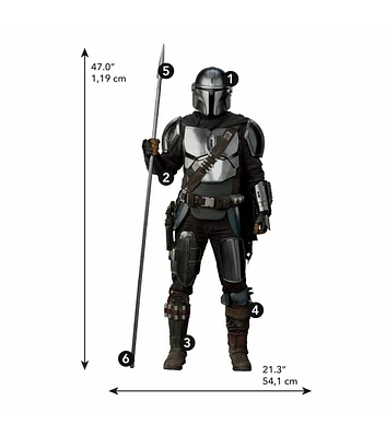 RoomMates Mandalorian In Beskar Peel & Stick Giant Wall Decals