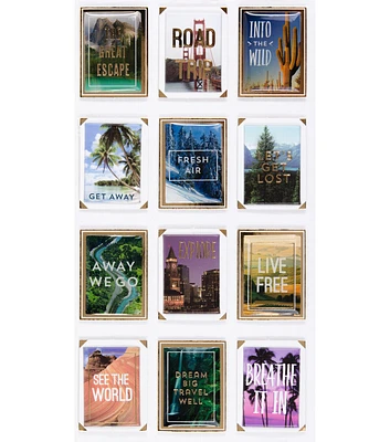 Jolee’s Boutique Stickers Travel Photo Posters