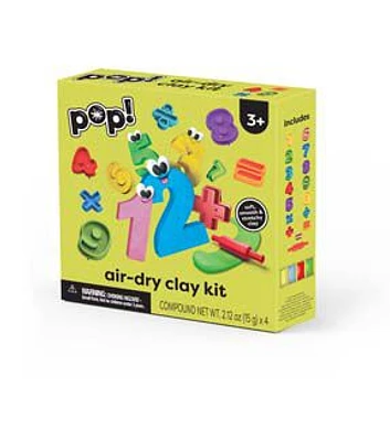 60g Numbers Air Dry Clay Kit by POP!