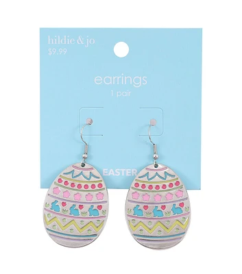 2" Easter Egg Earrings by hildie & jo