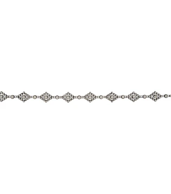 Simplicity Diamond Rhinestone Chain Trim Black & Crystal