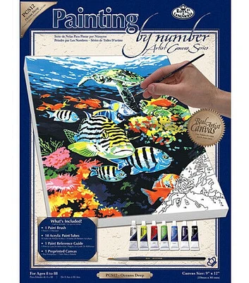 Royal Langnickel Paint By Number Kits Ocean Deep