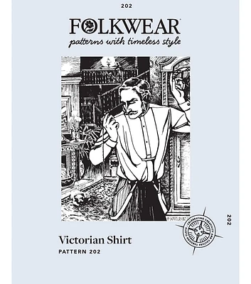 Folkwear 202 Men's & Women's Victorian Shirt Sewing Pattern