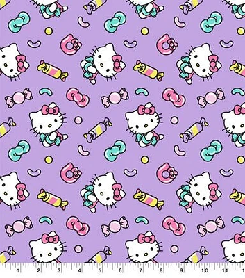 Hello Kitty Candy Cotton Fabric