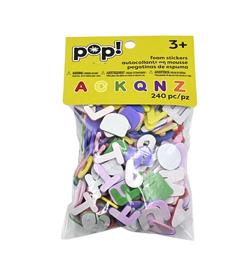 POP! Alpha Adhesive Foam Stickers