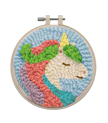 Design Works 6" Unicorn Punch Needle Kit