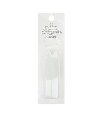 2pk Wax Seal Sticks Clear by Park Lane