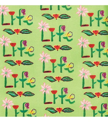 St. Jude Life Floral by Ainsley Cotton Fabric