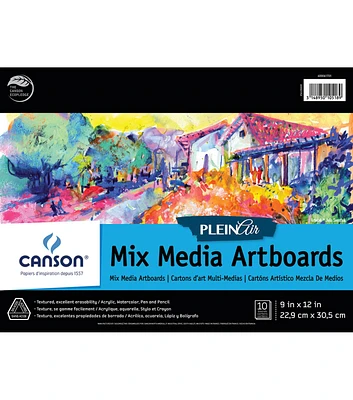 Canson Plein Air Mix Media Artboard Pad