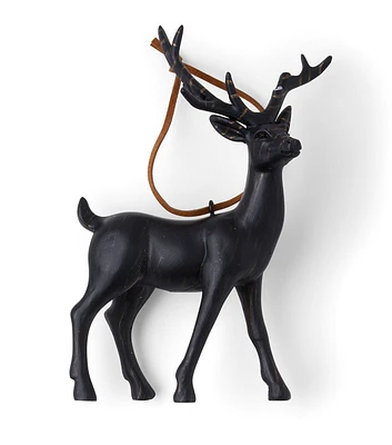 6" Christmas Bronze Standing Stag Ornament by Place & Time