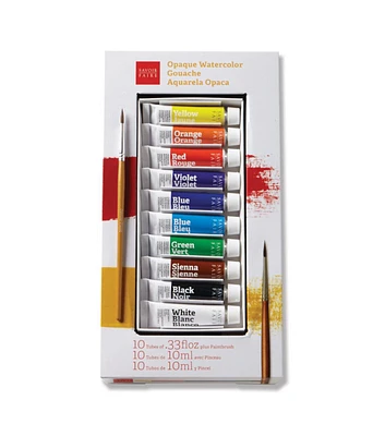 Savoir Faire French School Gouache Set 10x10ml