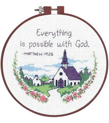 Dimensions 6" Everything is Possible Counted Cross Stitch Kit