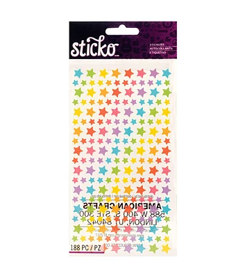 Sticko Stickers Tiny Glitter Stars