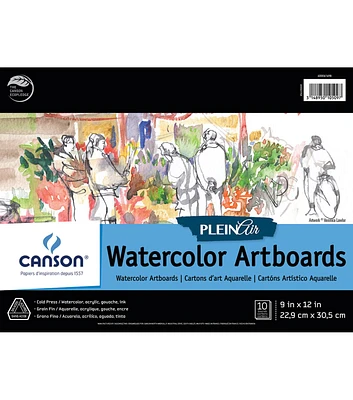 Canson Plein Air Watercolor Artboard Pad