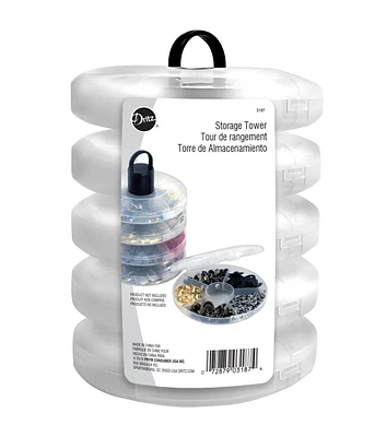 Dritz Clear Storage Tower