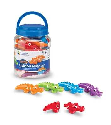 Learning Resources 26ct Snap n Learn Alphabet Alligators Toy