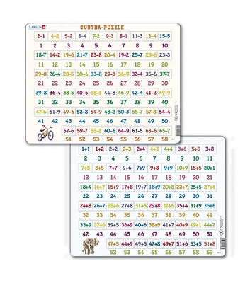 Springbok 58pc Addition Subtraction Childrens Jigsaw Puzzle 2pk