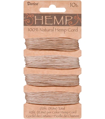 Darice 170' Natural Hemp Cord