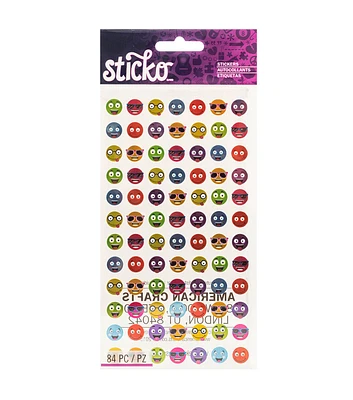 Sticko Stickers Smiley Faces