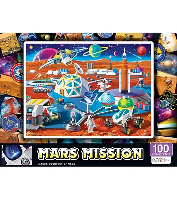 MasterPieces 15" x 11.5" Licensed NASA Mars Mission Jigsaw Puzzle 100pc