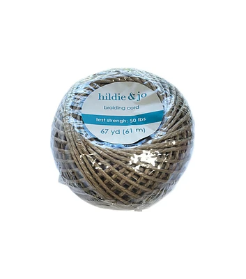 200' Natural Wax Hemp Cord by hildie & jo