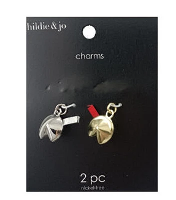 2ct Fortune Cookies Charms by hildie & jo